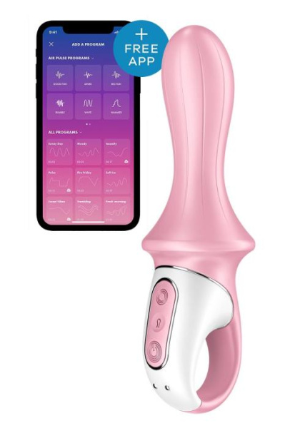 купити Анальний смарт-вібратор Satisfyer Air Pump Booty 5+, надувається
