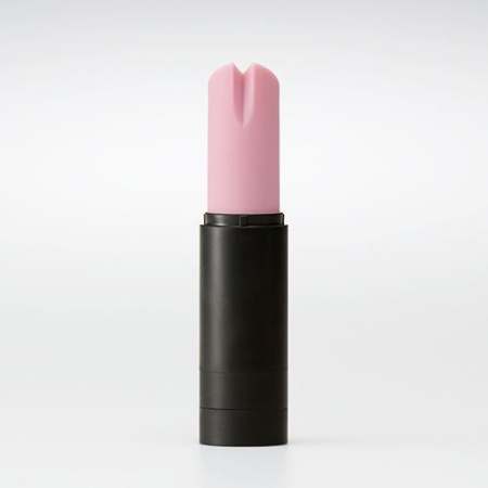 фото Вибратор-помада IROHA STICK Black, плавное увеличение мощности  || фото Вібратор-помада IROHA STICK Black 