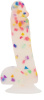 фото Фаллоимитатор с конфетти ADDICTION - PARTY MARTY - 7.5" - FROST & CONFETTI, 19 см, силикон  || фото Фалоімітатор з конфетті ADDICTION - PARTY MARTY - 7.5 "- FROST &CONFETTI, 19 см, силікон, вібропуля 