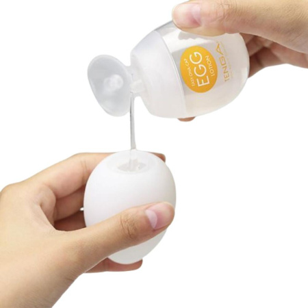 фото Лубрикант на водной основе Tenga Egg Lotion (65 мл) универсальный  || фото Лубрикант на водній основі Tenga Egg Lotion (65 мл) універсальний 