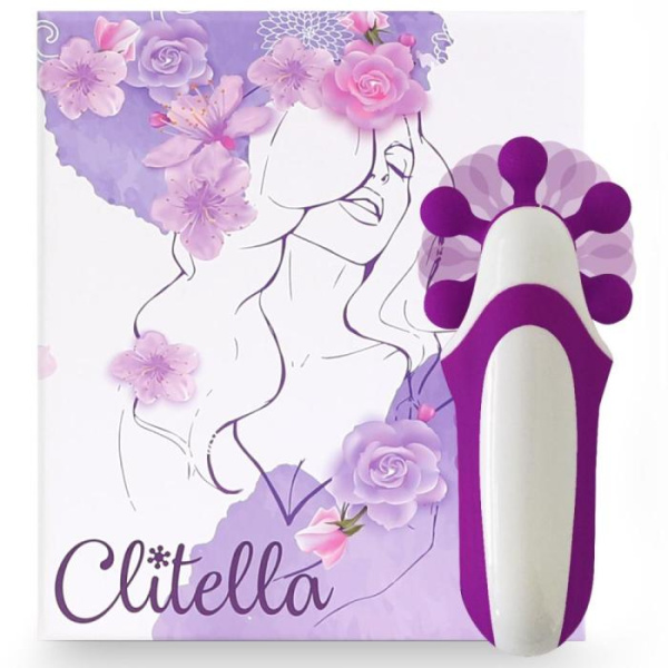 купить Стимулятор с имитацией оральных ласк FeelzToys - Clitella Oral Clitoral Stimulator Purple