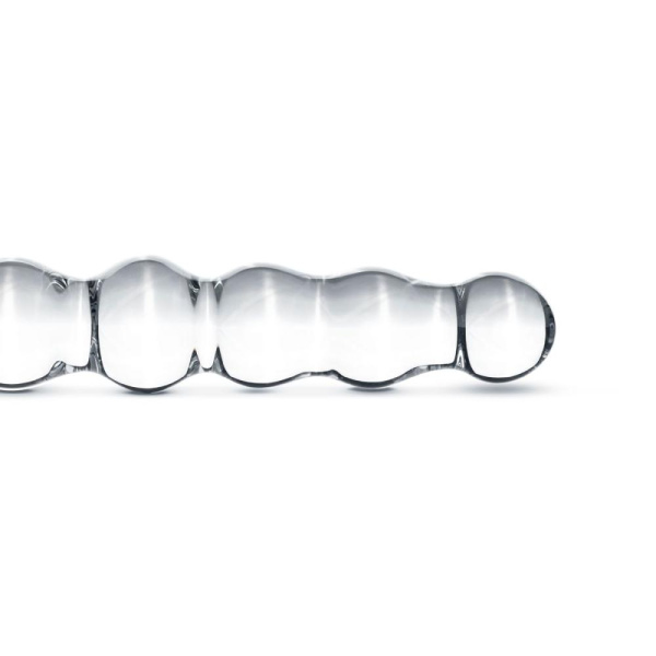 купить Стеклянный дилдо в виде бусин Gildo Glass Dildo No. 19