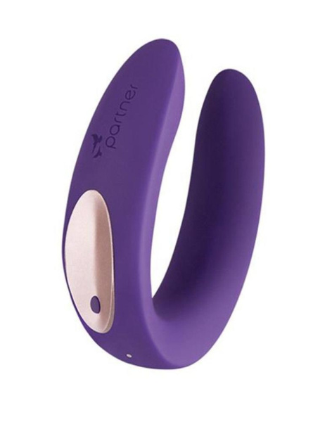 купить Вибратор для пар Satisfyer Double Plus Remote с пультом ДУ и двумя моторчиками
