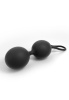 фото Вагинальные шарики Dorcel Dual Balls Black, диаметр 3,6см, вес 55гр  || фото Вагінальні кульки Dorcel Dual Balls Black, діаметр 3,6 см, вага 55гр 