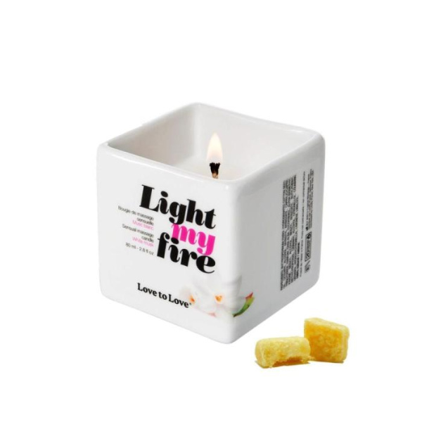 купить Массажная свеча Love To Love LIGHT MY FIRE Musc  (80 мл) без парабенов и консервантов