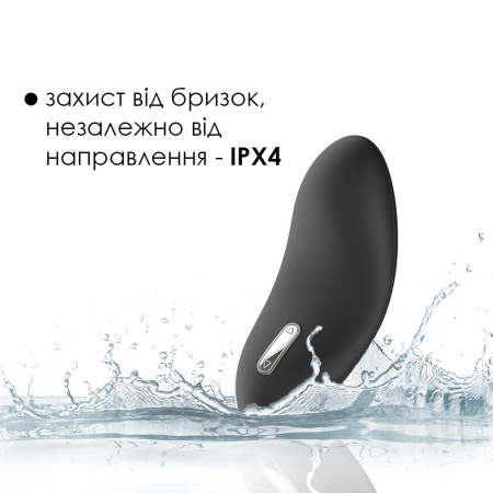 фото Клиторальный вибратор Svakom Echo Black  || фото Кліторальний вібратор Svakom Echo Black 