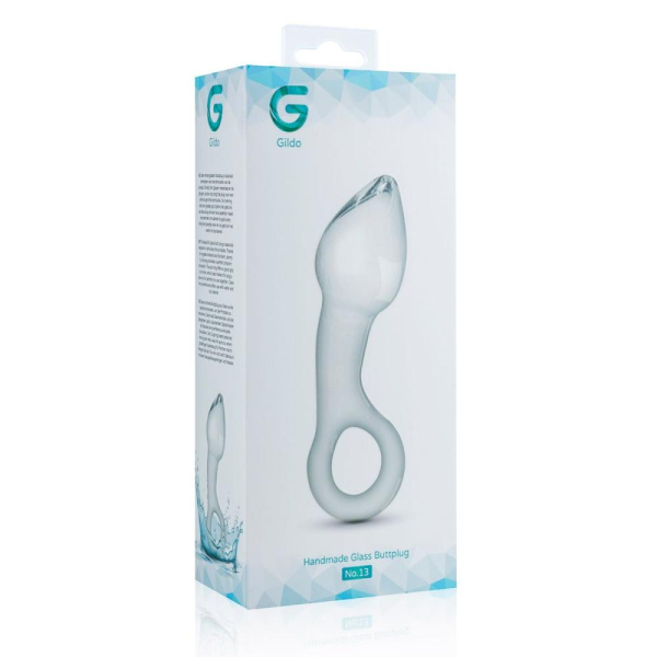 купить Стеклянный стимулятор простаты Gildo Glass Prostate Plug No. 13
