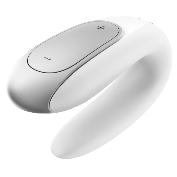 купить Смарт-вибратор для пар Satisfyer Double Fun (White) с пультом ДУ