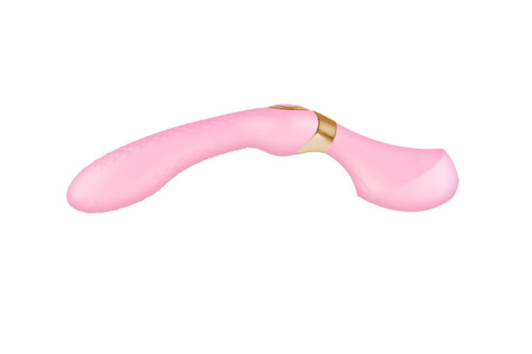 купити Вібромасажер Shunga Zoa Light Pink, двосторонній