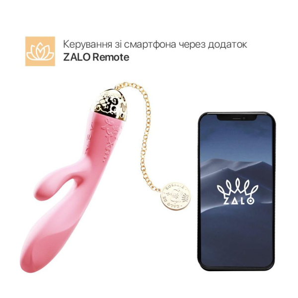 купить Смартвибратор-кролик Zalo — Rosalie Rouge Pink