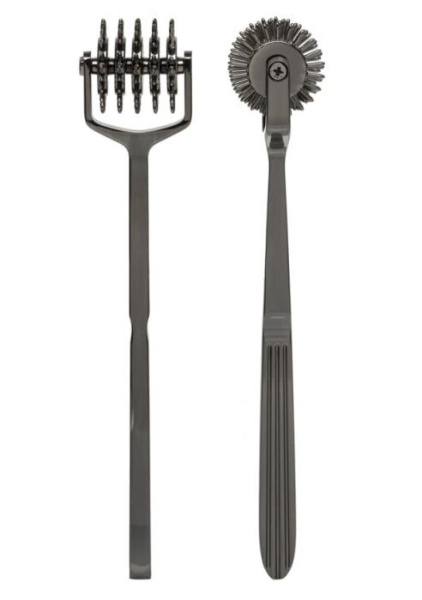 купить Колесо Вартенберга игольчатое на 5 рядов зубцов Doc Johnson Kink- Spike - Solid Metal Pinwheel - 5 W
