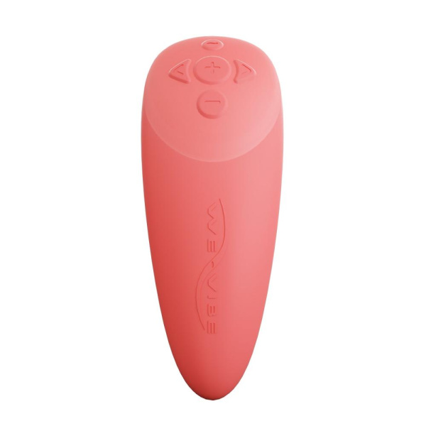 купить Смарт-вибратор для пар We-Vibe Chorus Crave Coral, сенсорное управление вибрациями сжатием пульта