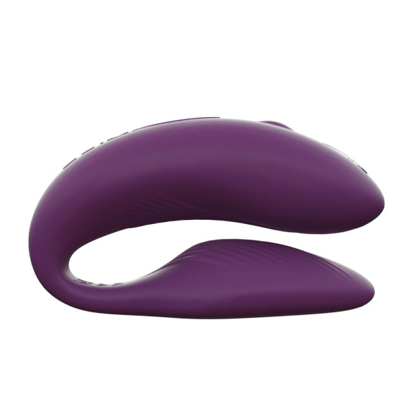 купить Смарт-вибратор для пар We-Vibe Chorus Purple, сенсорное управление вибрациями сжатием пульта