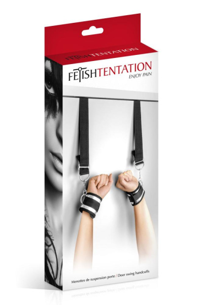 купить Фиксатор для рук на двери Fetish Tentation Door swing handcuffs