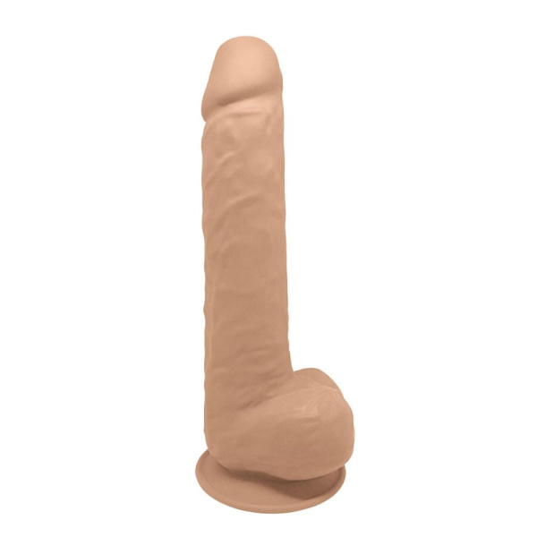 купить Фаллоимитатор SilexD Kingston Flesh (MODEL 15in), двухслойный, силикон+Silexpan, диаметр 7 см