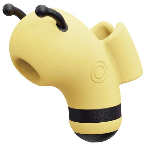 купить Вакуумный стимулятор с микротоками CuteVibe Beebe Yellow, на палец