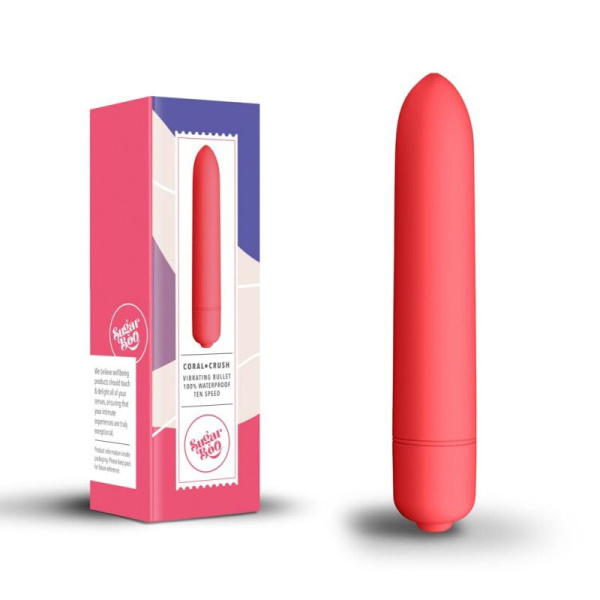 купить Вибропуля SugarBoo Coral Crush, 10 уровней интенсивности