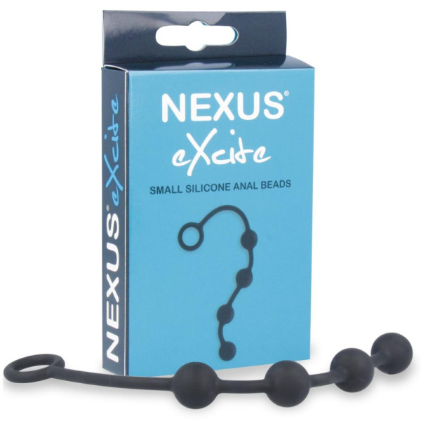 купить Анальные шарики Nexus Excite Small Anal Beads, силикон, макс. диаметр 2см