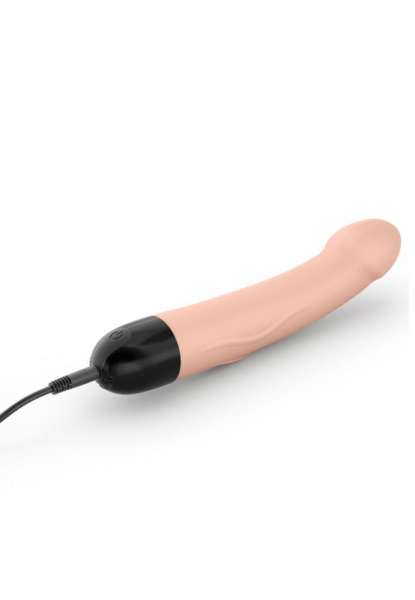 купить Вибратор Dorcel Real Vibration M Flesh 2.0, диам 3,7см, перезаряжаемый, для точки G