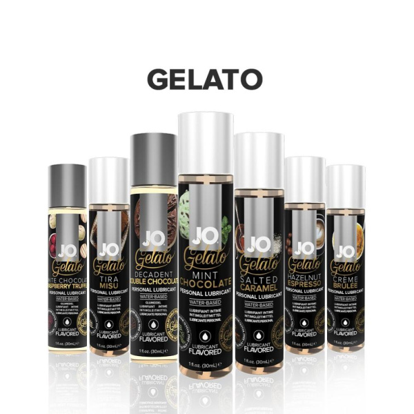 купить Смазка на водной основе System JO GELATO Mint Chocolate (120 мл) без сахара, парабенов и гликоля