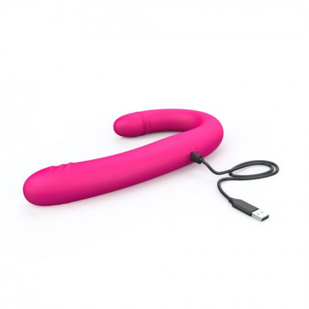 фото Вибратор-пульсатор двусторонний Dorcel ORGASMIC DOUBLE DO  || фото Вібратор-пульсатор двосторонній Dorcel ORGASMIC DOUBLE DO 