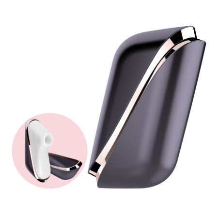 фото Вакуумный клиторальный стимулятор Satisfyer Traveler, корпус-чехол на магнитах  || фото Вакуумний кліторальний стимулятор Satisfyer Traveler, корпус-чохол на магнітах 