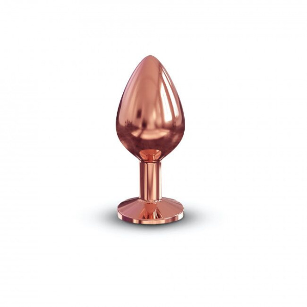 купить Металлическая анальная пробка с украшением в виде кристалла Dorcel - Diamond Plug M