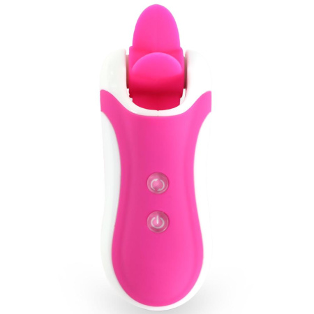 фото Стимулятор с имитацией оральных ласк FeelzToys - Clitella Oral Clitoral Stimulator Pink  || фото Стимулятор з імітацією оральних ласк FeelzToys - Clitella Oral Clitoral Stimulator Pink 