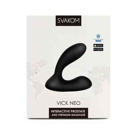фото Интерактивный массажер простаты и вибратор точки G Svakom Vick Neo  || фото Інтерактивний масажер простати та вібратор точки G Svakom Vick Neo 