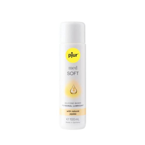 купити Силіконова змазка pjur MED Soft glide 100 мл з олією жожоба для дуже сухої та чутливої шкіри
