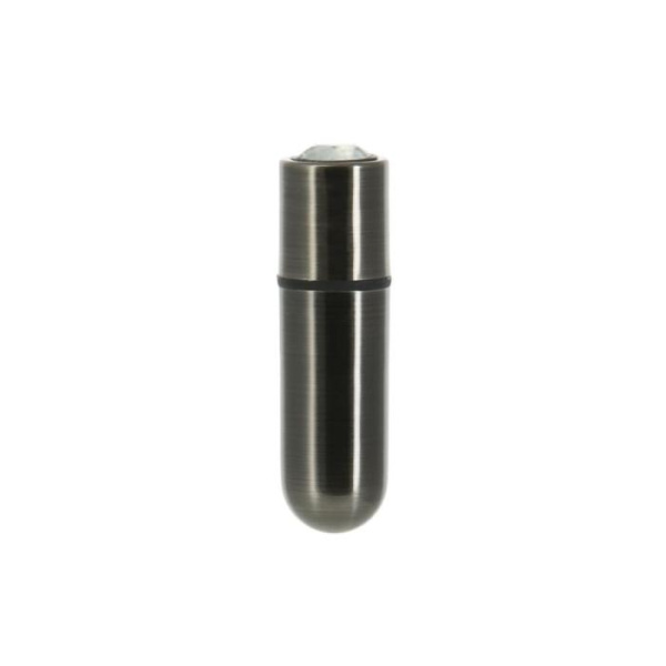 купить Вибропуля PowerBullet - First-Class Bullet 2.5" with Key Chain Pouch, Gun Metal