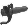 фото Страпон унисекс Doc Johnson Body Extensions – Be Aroused, вибрация, пульт управления, полая насадка  || фото Страпон унісекс Doc Johnson Body Extensions – Be Aroused, вібрація, пульт керування, порожня насадка 