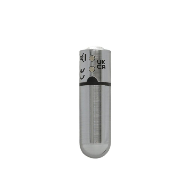 купить Вибропуля PowerBullet - First-Class Bullet 2.5" with Key Chain Pouch, Silver