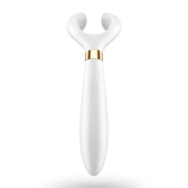 Вібратор для пар Satisfyer Endless Fun White, три мотори, багатофункціональний