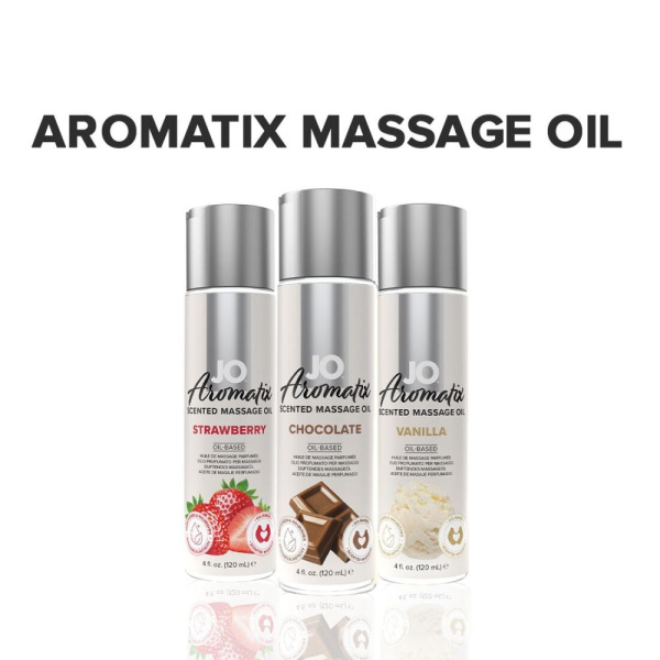 купить Натуральное массажное масло System JO Aromatix — Massage Oil — Chocolate 120 мл