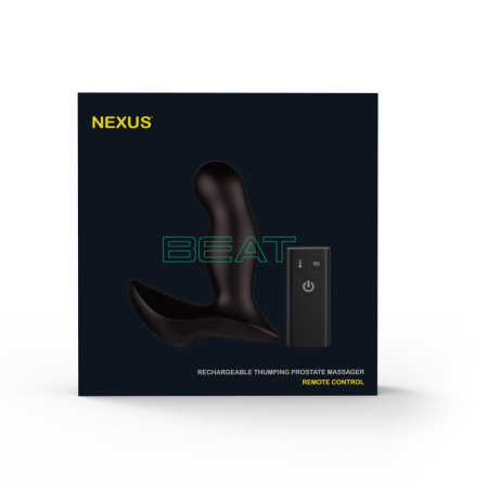 фото Массажер простаты Nexus Beat с пульсирующей жемчужиной и вибрацией  || фото Масажер простати Nexus Beat з пульсуючою перлиною і вібрацією 