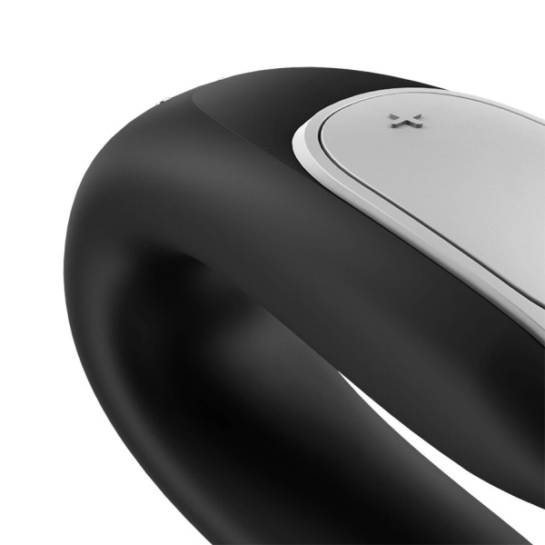 купить Смарт-вибратор для пар Satisfyer Double Fun (Black) с пультом ДУ