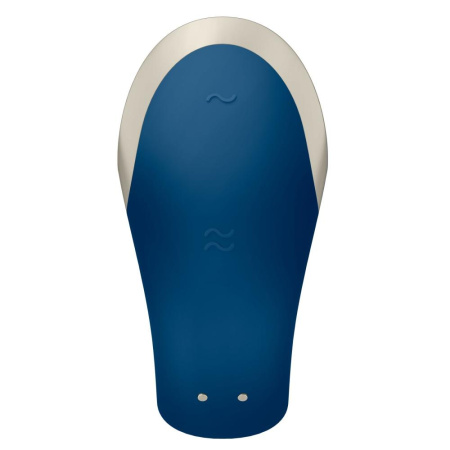 фото Смарт-вибратор для пар Satisfyer Double Love (Blue)  || фото Смарт-вібратор для пар Satisfyer Double Love (Blue) 