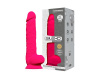 Фалоімітатор SilexD Kingston Pink (MODEL 15in), двошаровий, силікон+Silexpan, діаметр 7 см