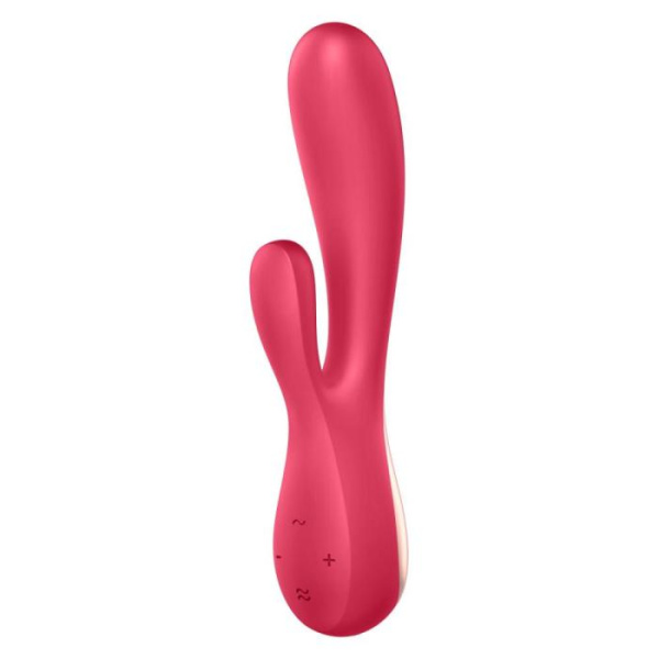 купить Смарт вибратор-кролик Satisfyer Mono Flex Red, 2 мотора, управление через интернет