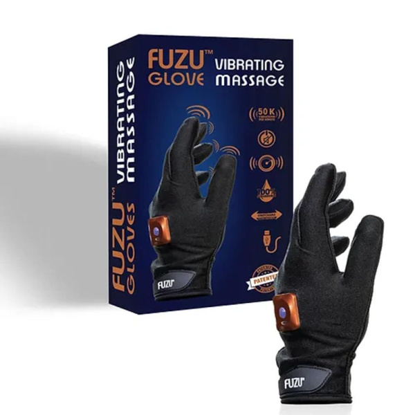 купить Виброперчатка левая FUZU Gloves Vibrating Massage Left Hand, 11 режимов