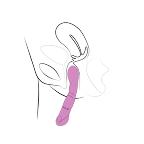 купить Вибратор Adrien Lastic Nyx 2.0  стимуляция точки G и входа во влагалище, перезаряжаемый