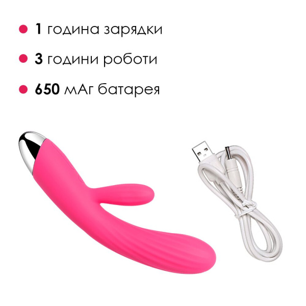 купить Интеллектуальный вибратор кролик с подогревом Svakom Angel Plum Red