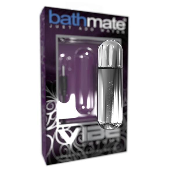 купити Вібропуля Bathmate Vibe Bullet Chrome, глибока потужна вібрація