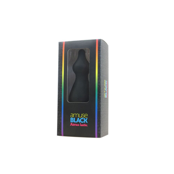 купить Анальная пробка Adrien Lastic Amuse Big Black (L) с двумя переходами, макс. диаметр 4,4см