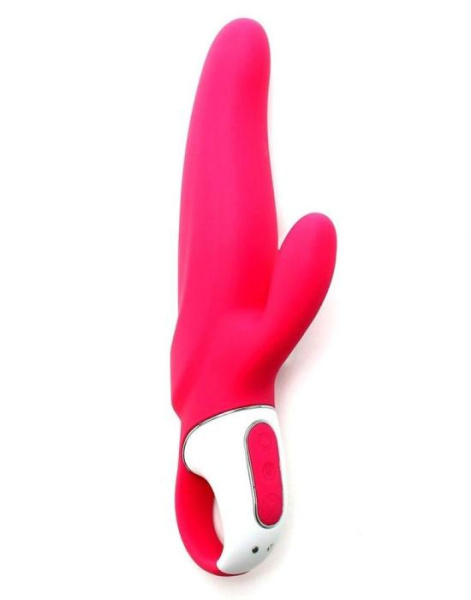 купить Мощный вибратор-кролик Satisfyer Vibes Mr. Rabbit, два мотора, литой силикон, 12 режимов работы
