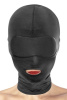 фото Капюшон для БДСМ с открытым ртом Fetish Tentation Open Mouth Hood
