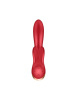Смарт вібратор кролик із подвійним відростком Satisfyer Double Flex Red