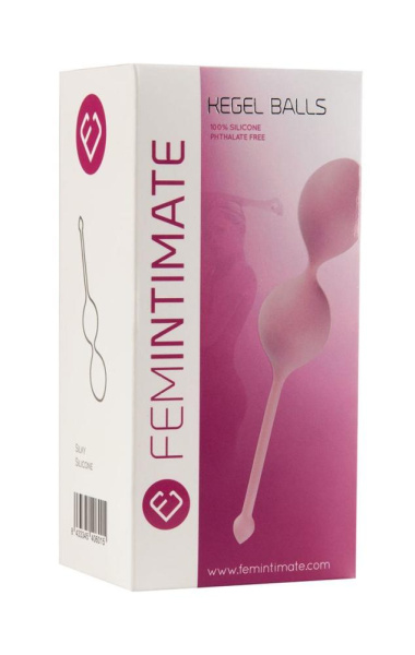 купить Вагинальные шарики Femintimate Kegel Balls, диаметр 3,5см, вес 77гр