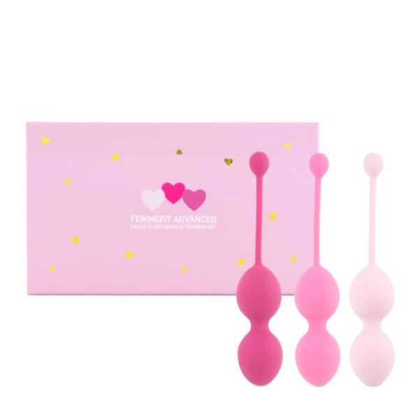купити Набір вагінальних кульок для просунутих FeelzToys - FemmeFit Advanced Pelvic Muscle Training Set